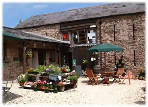 Yard area around Harts Barn